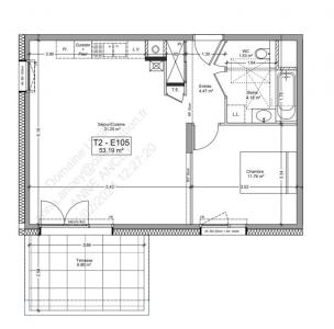 Location Appartement 2 pièces BOSSEY 74160