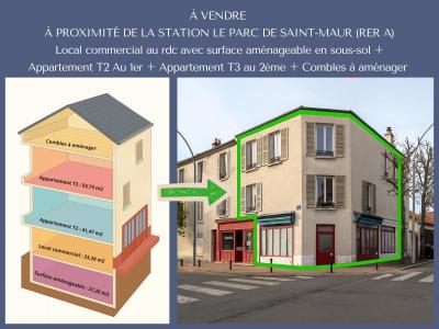 Vente Immeuble SAINT-MAUR-DES-FOSSES 94100