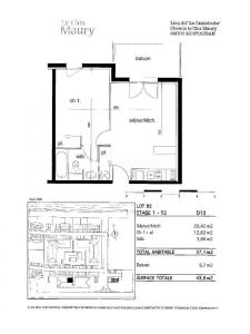 Vente Appartement 2 pièces MONTAUBAN 82000