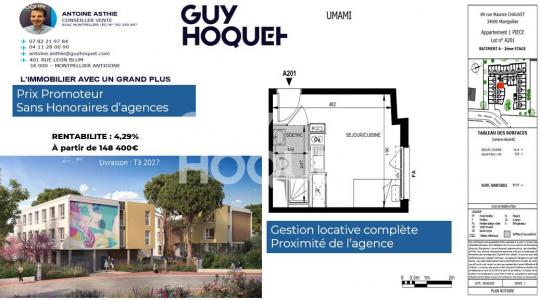 For sale Apartment MONTPELLIER  34