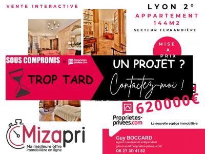 Vente Appartement 5 pi�ces LYON-2EME-ARRONDISSEMENT 69002