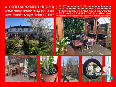 Location Maison 6 pi�ces NOYANT-D'ALLIER 03210