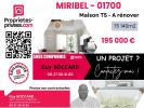 Vente Maison Miribel 01