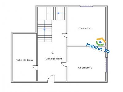 Location Appartement 3 pi�ces PLANCHER-BAS 70290