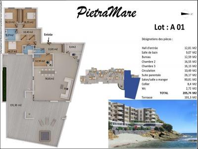 For sale Apartment SAN-MARTINO-DI-LOTA PIETRANERA