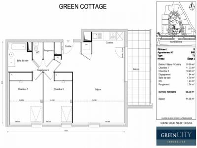 Location Appartement 3 pièces SCIONZIER 74950