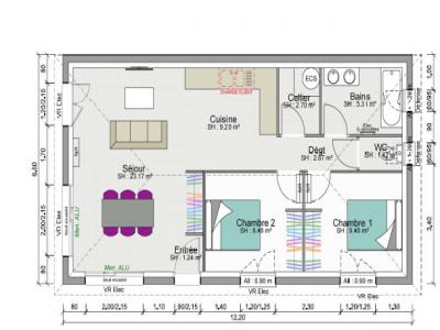 Vente Maison 3 pi�ces SAINT-PRIEST 69800