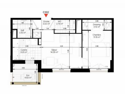 Vente Appartement 2 pièces CHATILLON 92320