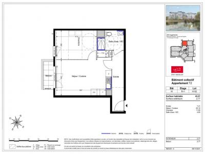 Location Appartement 2 pi�ces SAVIGNY-LE-TEMPLE 77176
