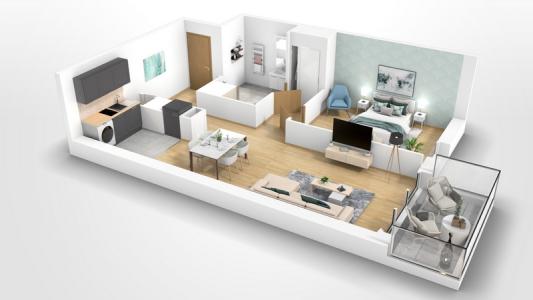 Location Appartement 2 pièces SAINTE-ADRESSE 76310