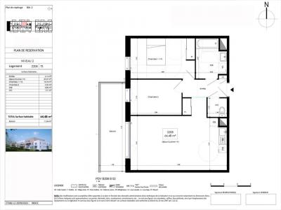 Location Appartement 3 pi�ces HUISSERIE 53970
