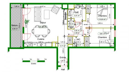 Location Appartement 3 pi�ces DIJON 21000