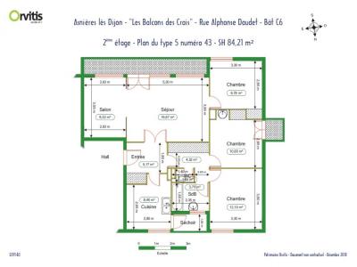 Location Appartement 5 pi�ces ASNIERES-LES-DIJON 21380