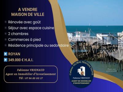Vente Maison 3 pi�ces ROYAN 17200