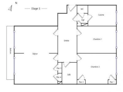 Location Appartement 3 pi�ces LYON-6EME-ARRONDISSEMENT 69006