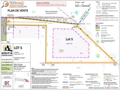 Vente Terrain VIRIAT 01440