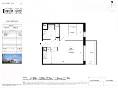 Location Appartement 2 pièces HUISSERIE 53970