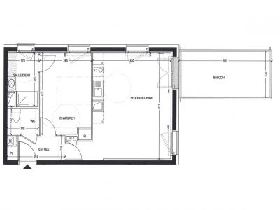Location Appartement 2 pi�ces SAINT-HERBLAIN 44800