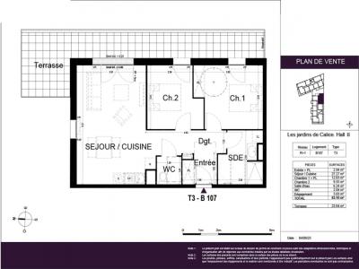 Location Appartement 3 pièces CHAINGY 45380