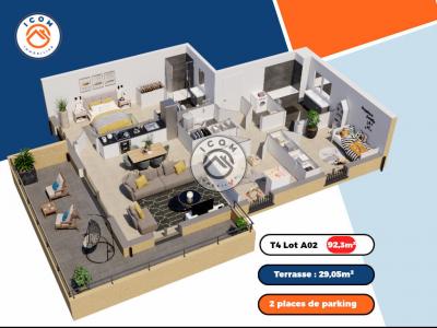 Vente Appartement 4 pi�ces PORTO-VECCHIO 20137