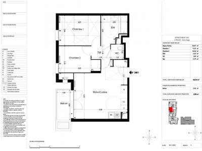 Location Appartement 3 pi�ces MELUN 77000