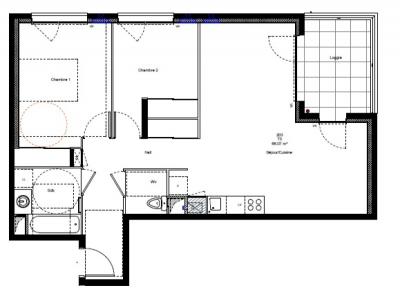 Location Appartement 3 pi�ces CHAMBERY 73000