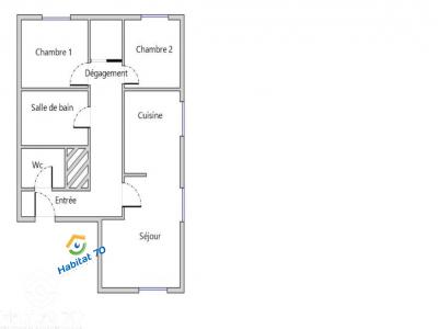 Location Appartement 3 pi�ces LURE 70200