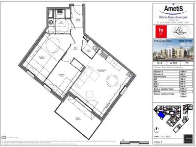 For rent Apartment FEYZIN 