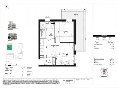 Location Appartement 2 pi�ces AMIENS 80000