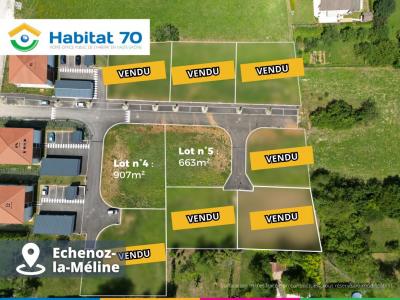 Vente Terrain ECHENOZ-LA-MELINE 70000