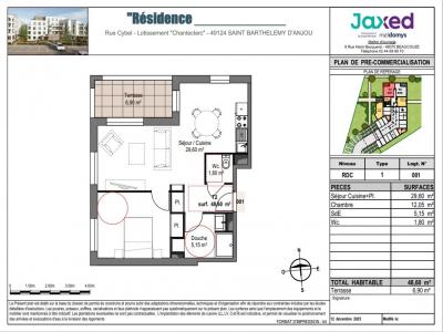 Vente Appartement SAINT-BARTHELEMY-D'ANJOU 