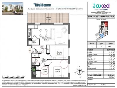 For sale Apartment SAINT-BARTHELEMY-D'ANJOU 