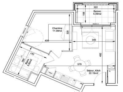 Location Appartement 2 pi�ces NEUVILLE-SUR-SAONE 69250