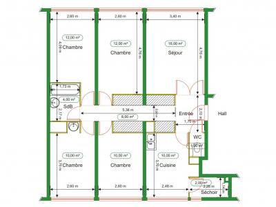 For rent Apartment CHENOVE 