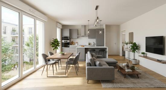 Vente Appartement 2 pièces PANTIN 93500