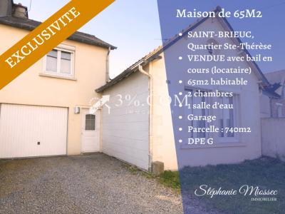 Vente Maison 3 pi�ces SAINT-BRIEUC 22000