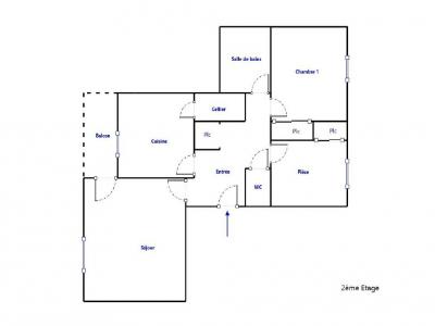 Vente Appartement 3 pi�ces TOULOUSE 31100