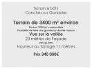 Vente Terrain Conches-sur-gondoire 77600 3400 m2