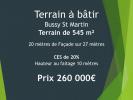 Vente Terrain Bussy-saint-georges 77