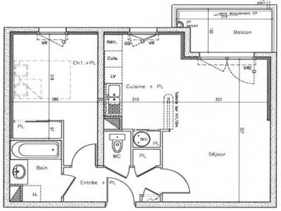 Location Appartement 2 pièces NANTES 44300