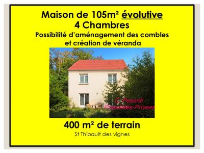 Vente Maison 6 pièces SAINT-THIBAULT-DES-VIGNES 77400