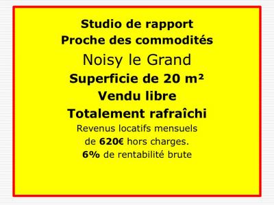 Vente Appartement NOISY-LE-GRAND 93160