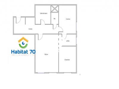 Location Appartement 2 pi�ces LURE 70200