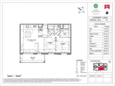 Vente Appartement 3 pi�ces LONGUENESSE 62219
