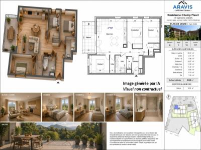 Vente Appartement 4 pi�ces FAVERGES 74210