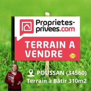 Vente Terrain POUSSAN 34560