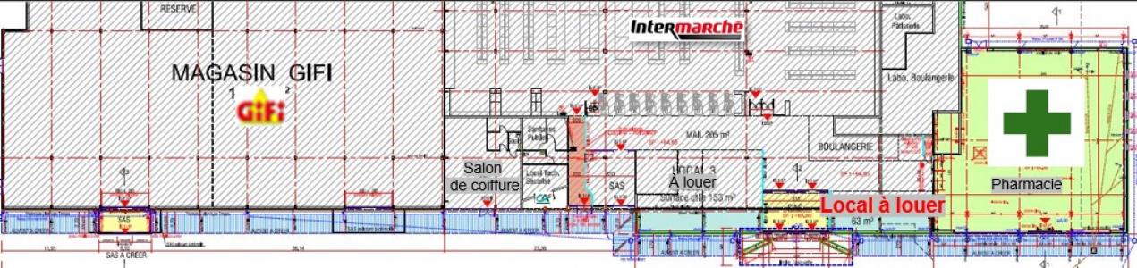 Location Local commercial ROCHE-SUR-YON 85000