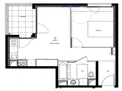 Location Appartement 2 pi�ces CHAMBERY 73000