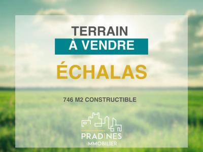 Vente Terrain ECHALAS  69