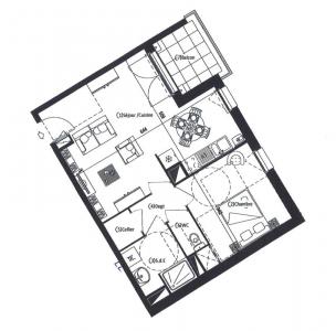 Location Appartement 2 pi�ces SAINT-SEBASTIEN-SUR-LOIRE 44230